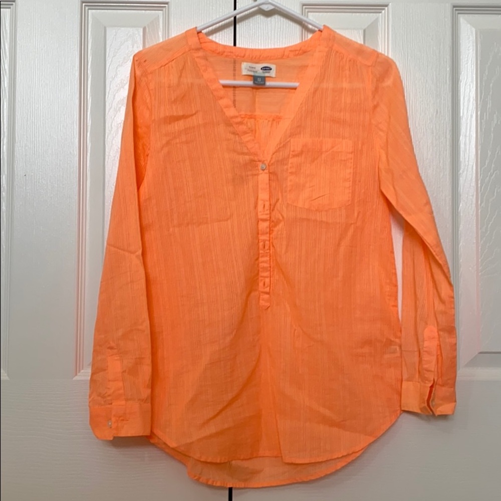 Women’s bright orange tunic